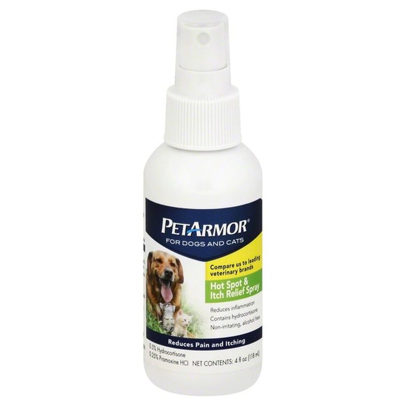 veterinary formula clinical care hot spot & itch relief spray