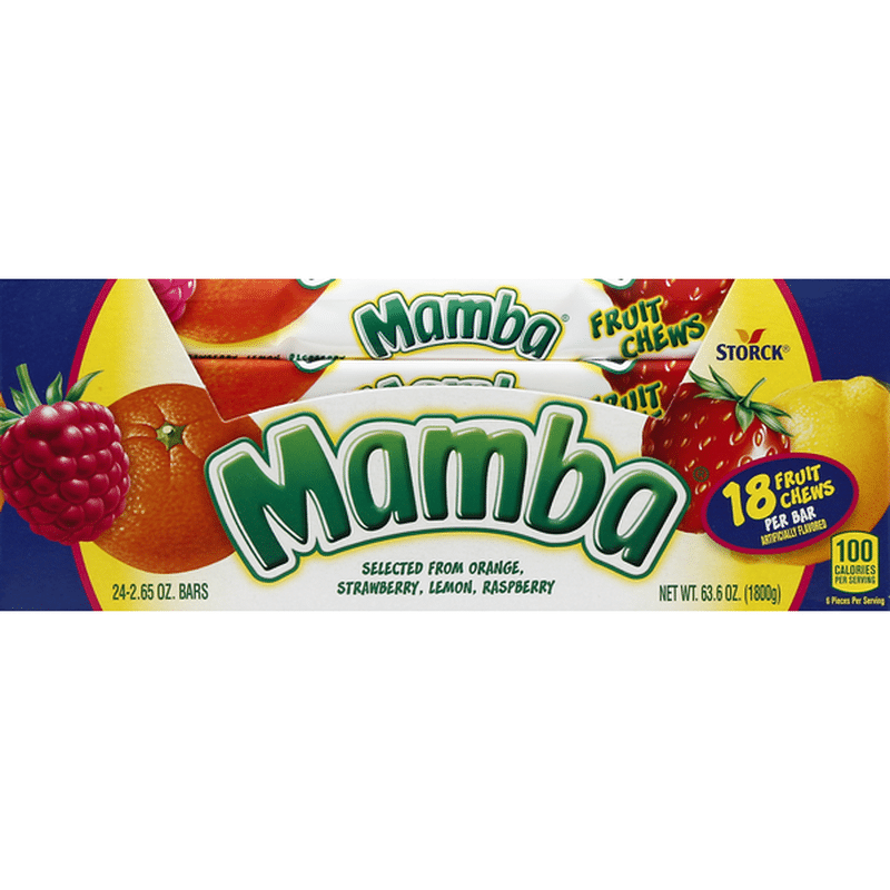 Mamba Fruit Chews (24 each) - Instacart