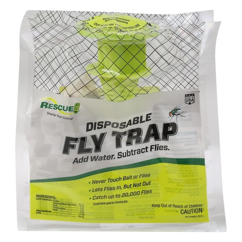 Rescue Fly Trap, Disposable (1.45 oz) - Instacart