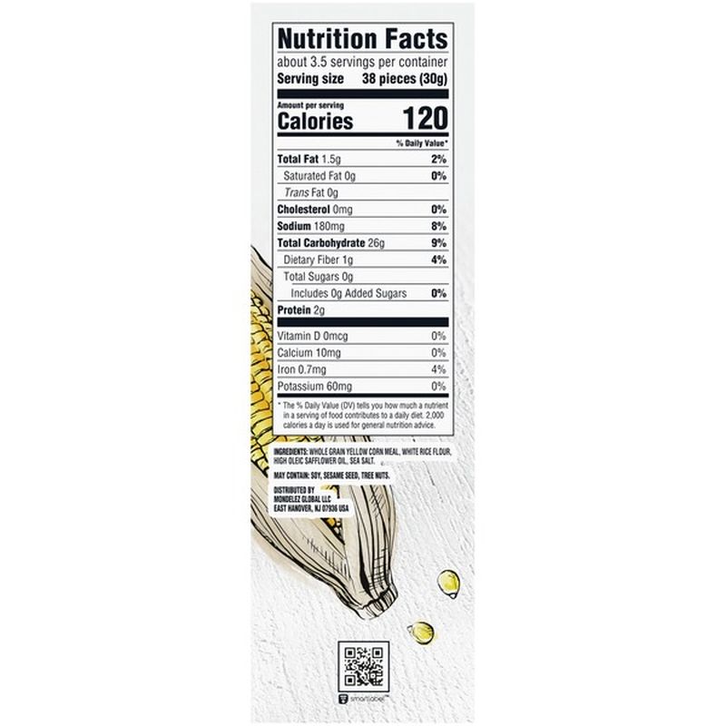 Good Thins GlutenFree Corn Crackers, Sea Salt Flavor (4 oz) Instacart