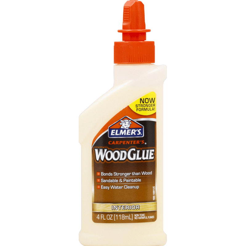 Elmer's Wood Glue, Interior (4 oz) Instacart