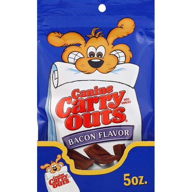 Canine Carry Outs Dog Snacks, Bacon Flavor (5 oz) Instacart