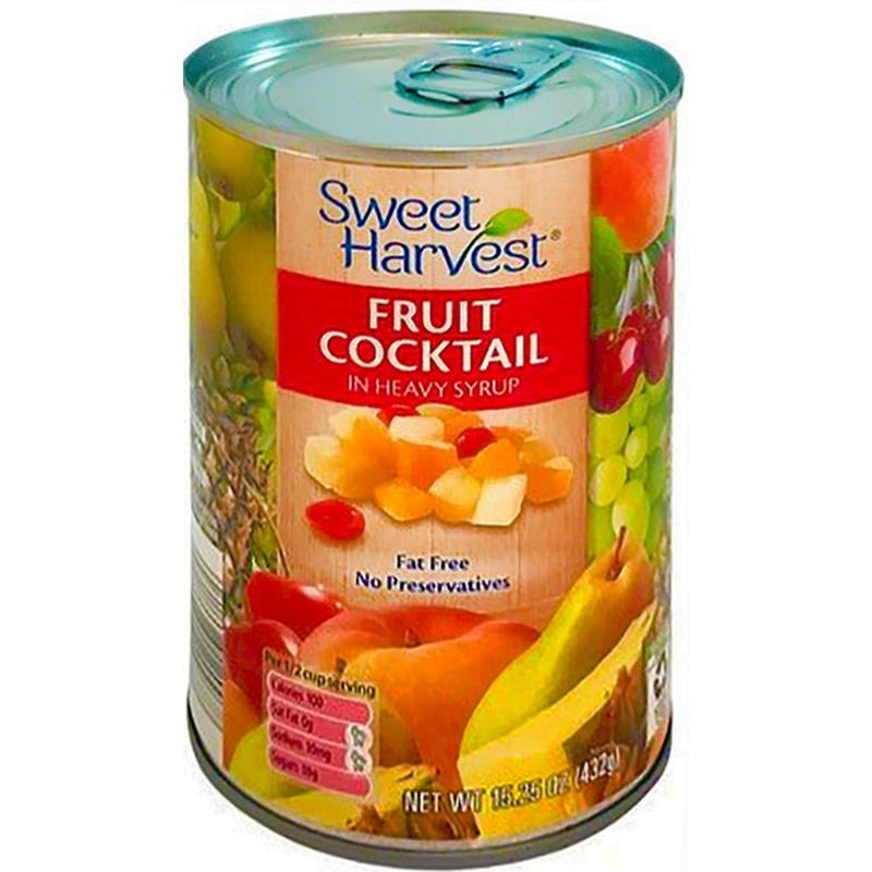 Sweet Harvest Fruit Cocktail In Heavy Syrup (15.25 oz) Instacart