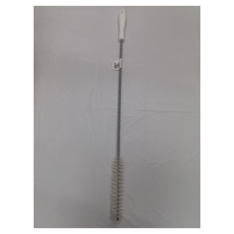 Carlisle 28" Kettle Drain Valve Brush With 1 3/8" Stiff Polyester Bristles