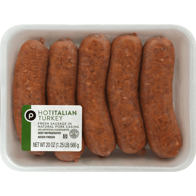 Publix Turkey Sausage Hot Italian 20 Oz Instacart