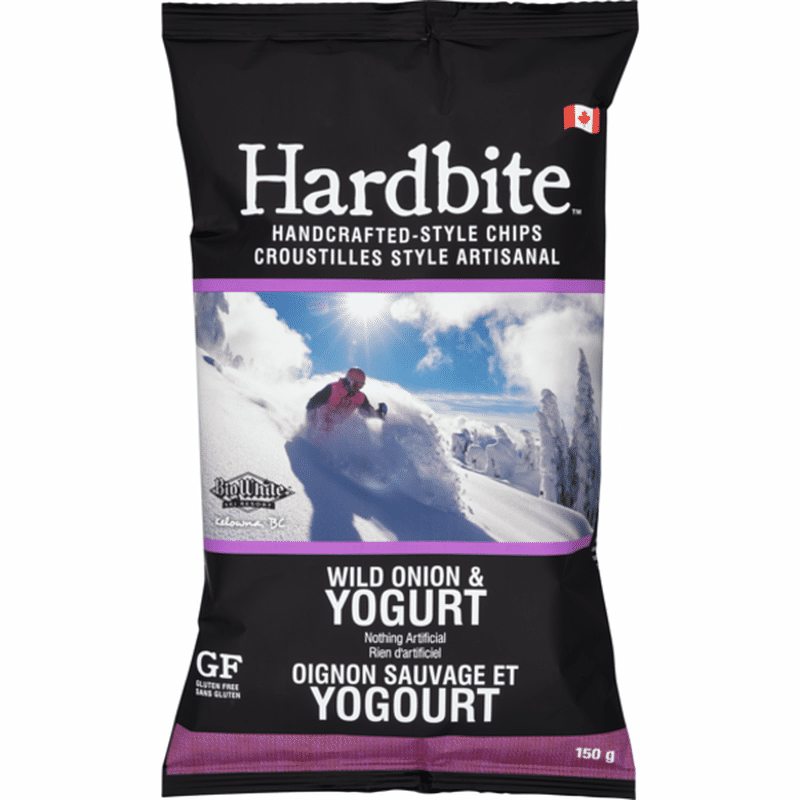 Hardbite Wild Onion & Yogurt Potato Chips (5.2 oz) Instacart