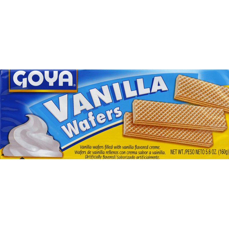 Goya Wafers, Vanilla (5.6 oz) - Instacart