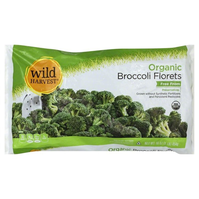 Wild Harvest Broccoli Florets, Organic (16 oz) Instacart