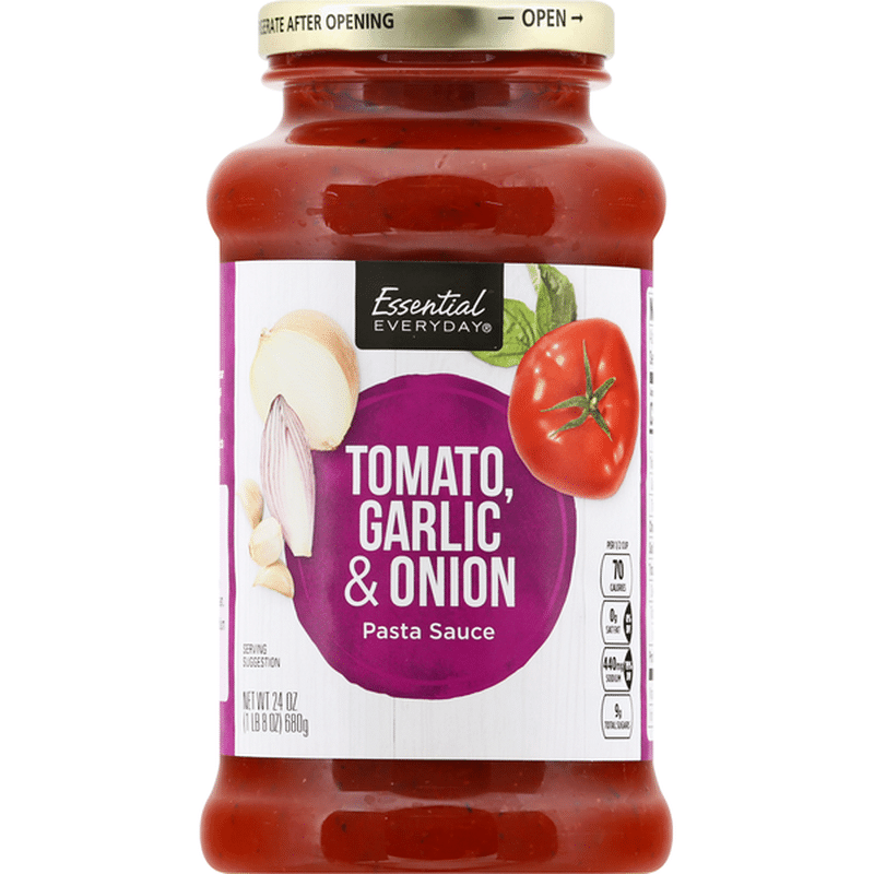 Essential Everyday Pasta Sauce, Tomato, Garlic & Onion (24 oz) Instacart
