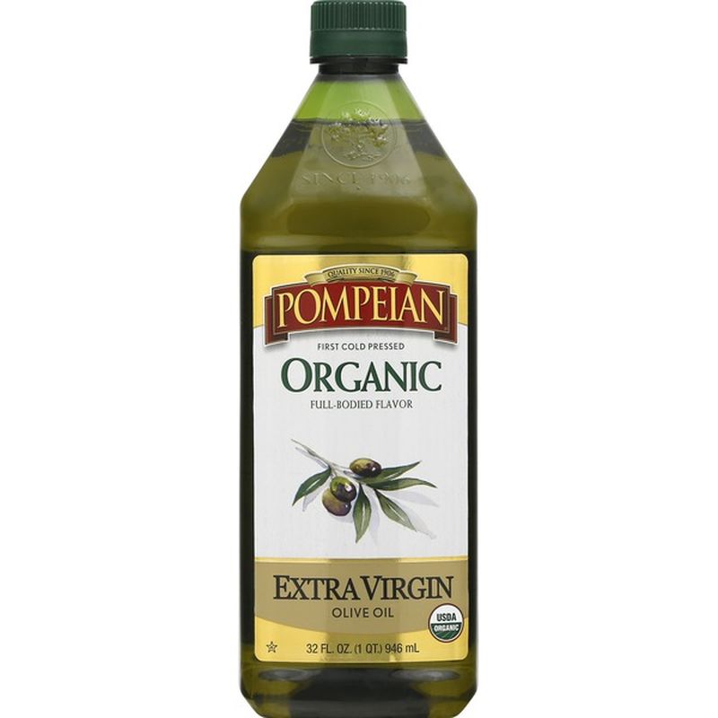 Pompeian Organic Extra Virgin Olive Oil (32 fl oz) from Safeway - Instacart