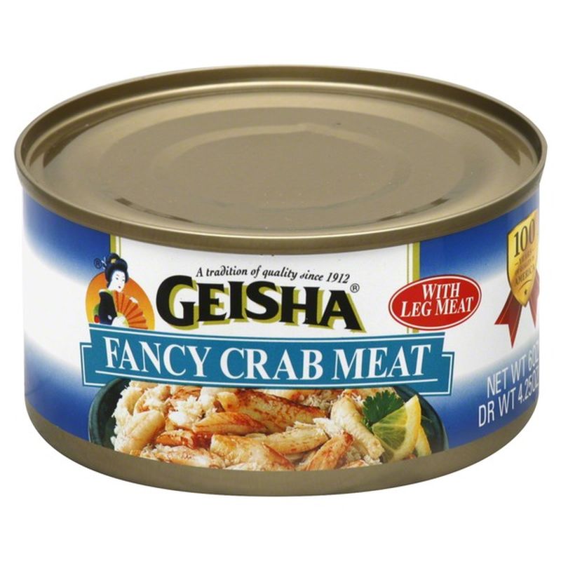 Geisha Crab Meat, Fancy, with Leg Meat (6 oz) Delivery or Pickup Near