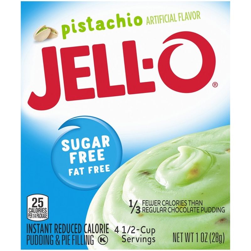 JellO Pistachio SugarFree FatFree Instant Pudding & Pie Filling (1