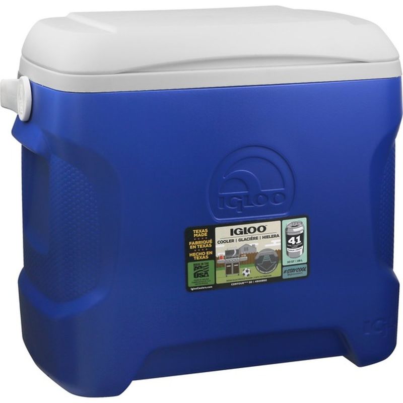igloo contour 30 quart cooler