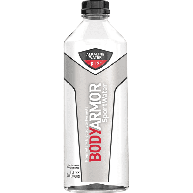 BodyArmor Sport Water, Alkaline, Proprietary Electrolyte Formula, pH 9