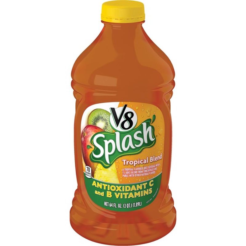 V8 Splash Juice Drink, Tropical Blend (64 fl oz) - Instacart