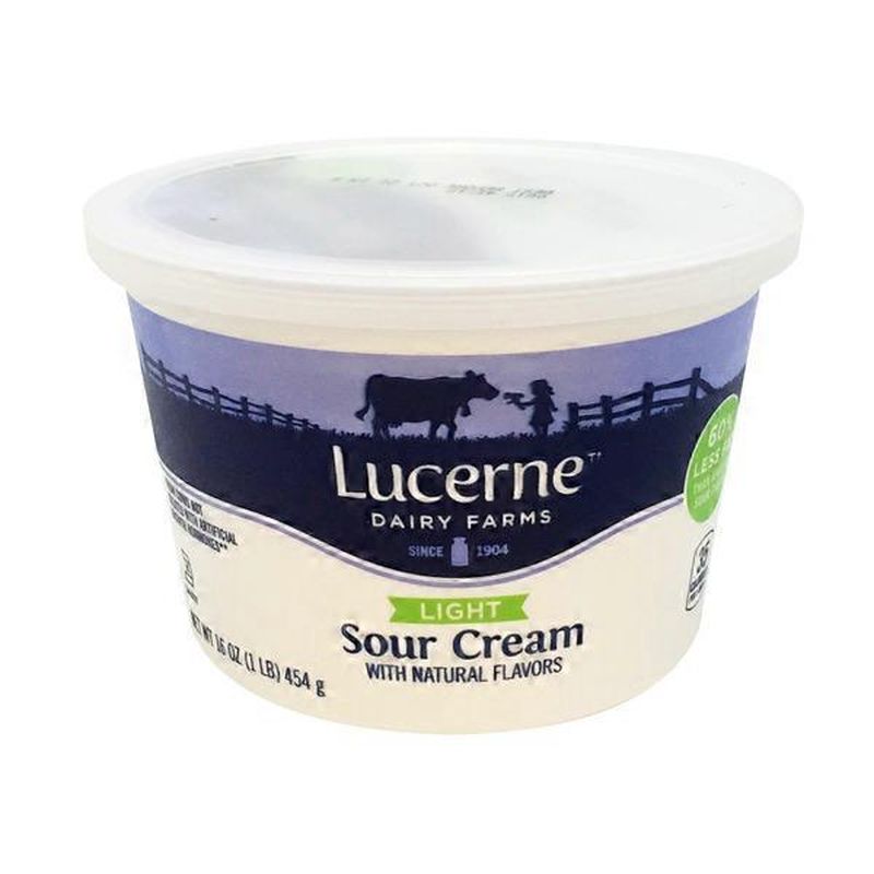 Lucerne Dairy Farms Sour Cream (16 oz) Instacart