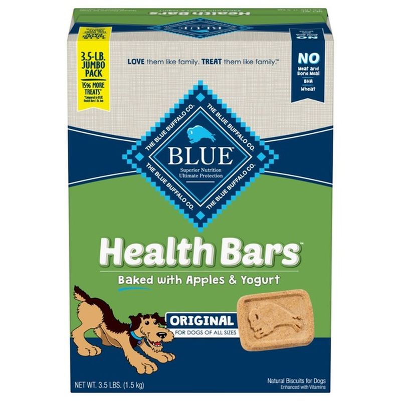 Blue Biscuits For Dogs, Natural, Original, Jumbo Pack (3.5 lb) Instacart
