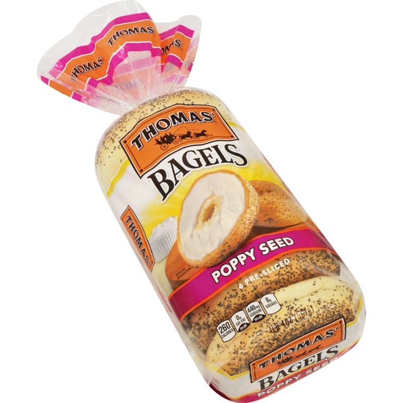 Thomas Poppy Seed Bagel (20 oz) Instacart