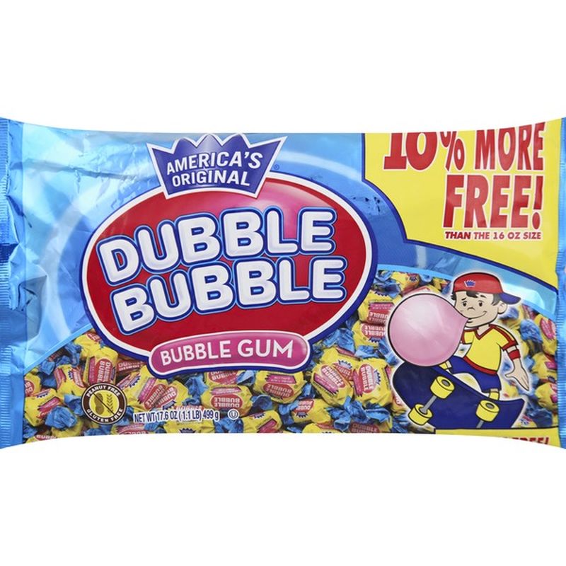 blue double bubble gum
