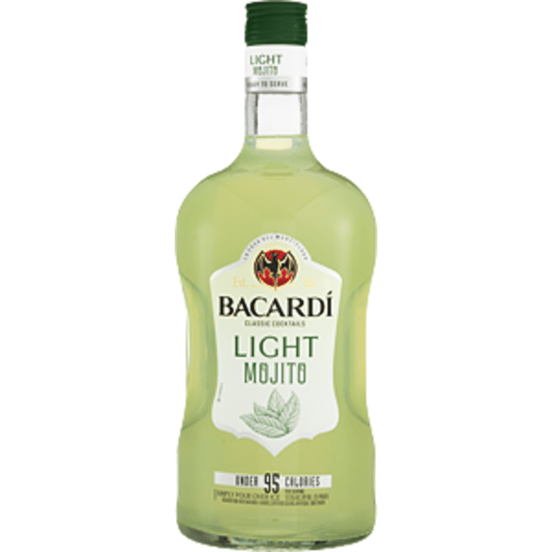 Bacardi Rum Light Mojito 1 75 L Instacart