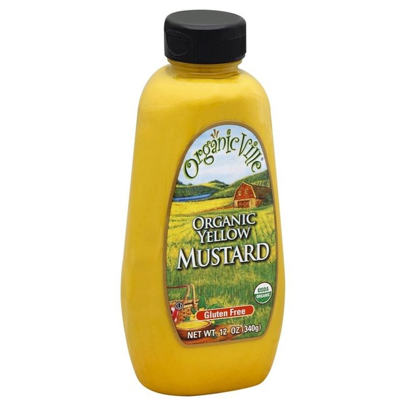 Organicville Mustard, Organic, Yellow (12 oz) from Safeway Instacart