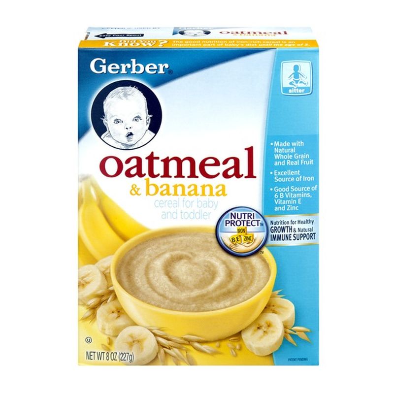 gerber baby oats