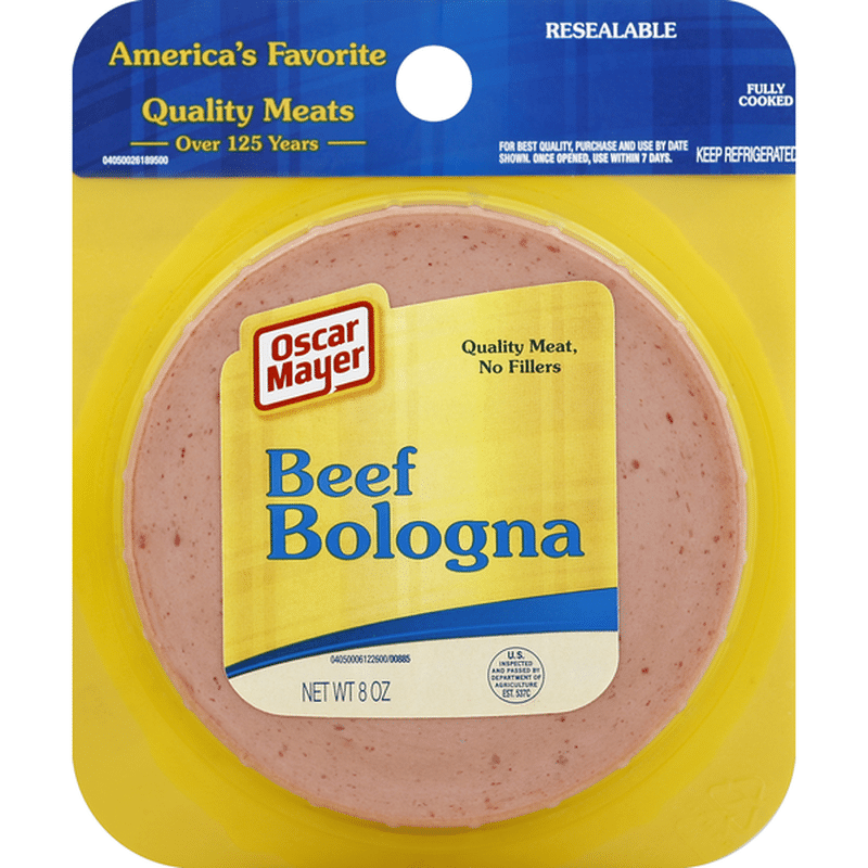 Oscar Mayer Beef Bologna (8 Oz) From Lunardi’s Markets - Instacart