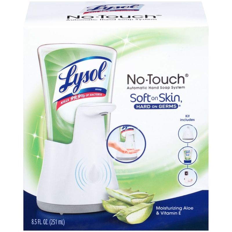 lysol automatic soap dispenser