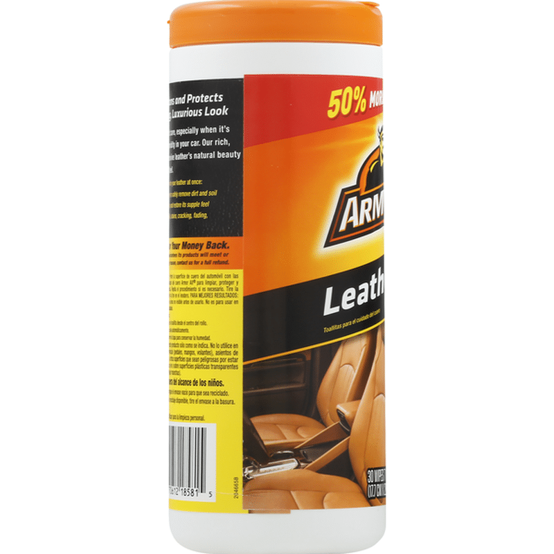 Armor All Wipes, Leather Care (30 each) Instacart