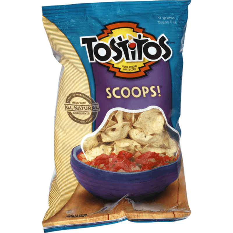 Tostitos Scoops Tortilla Chips (10 oz) from Festival Foods Instacart