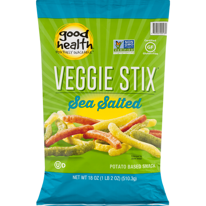 Good Health Veggie Stix, Gluten Free, Sea Salted (18 oz) Instacart