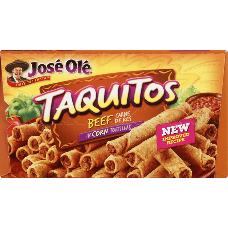 Jose Ole Taquitos, in Corn Tortillas, Beef (40 each) Instacart