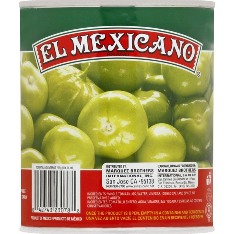 El Mexicano Whole Tomatillos (11 oz) Instacart