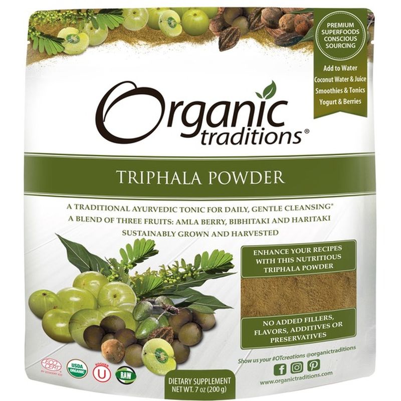 Organic Traditions Triphala Powder