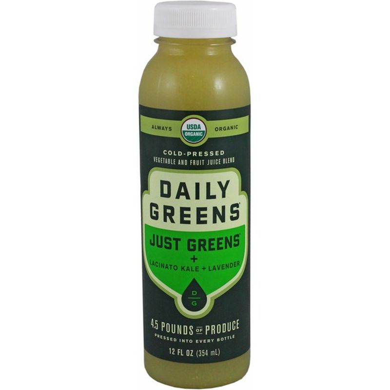 Daily Greens Vegetable And Fruit Juice Blend