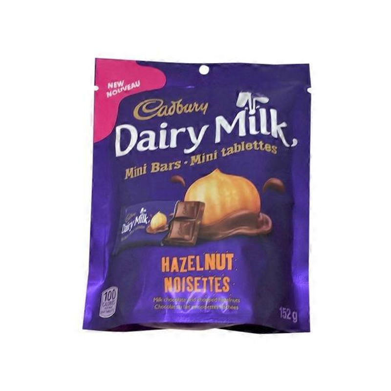Cadbury Dairy Milk Hazelnut Minis (152 g) Instacart