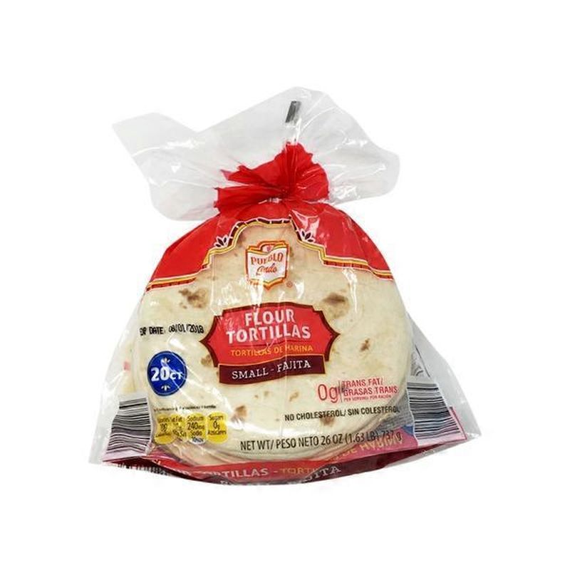 Pueblo Lindo Fajita Flour Tortillas (20 ct) Instacart