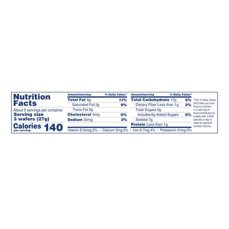 Voortman Bakery Sugar Free Chocolate Wafers 9 Oz From Cvs Pharmacy Instacart