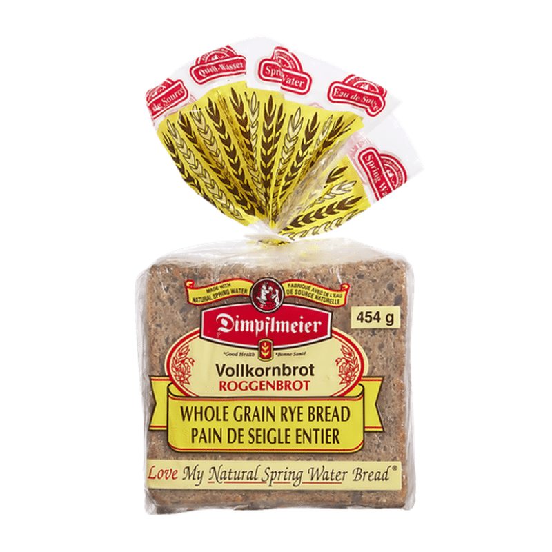 Dimpflmeier Bread, Whole Grain Rye, Vollkornbrot (16 oz) from Loblaws