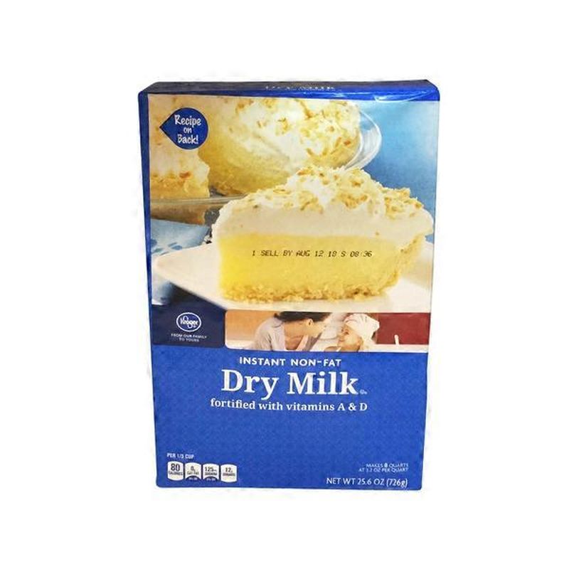 Kroger Instant Nonfat Dry Milk (25.6 oz) Instacart