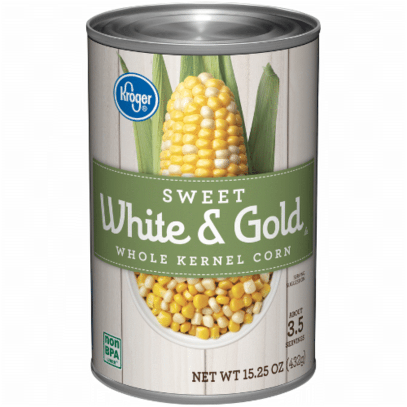 Kroger White & Gold Whole Kernel Corn (15.25 oz) Instacart