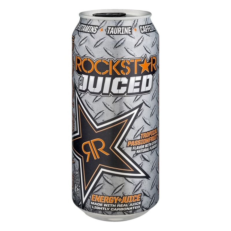 Rockstar Juiced Energy Drink Tropical Passionfruit (16 fl oz) from