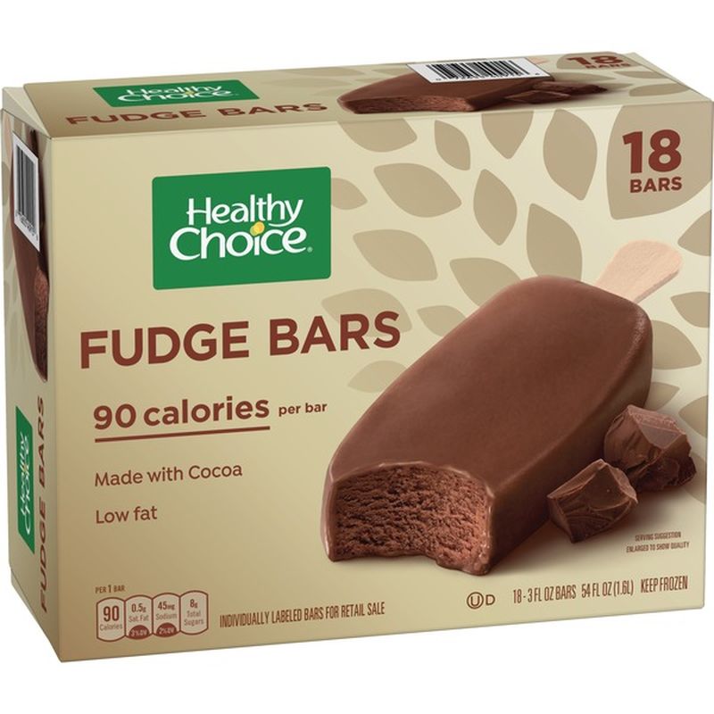 Healthy Choice Premium Fudge Bars (54 oz) Instacart