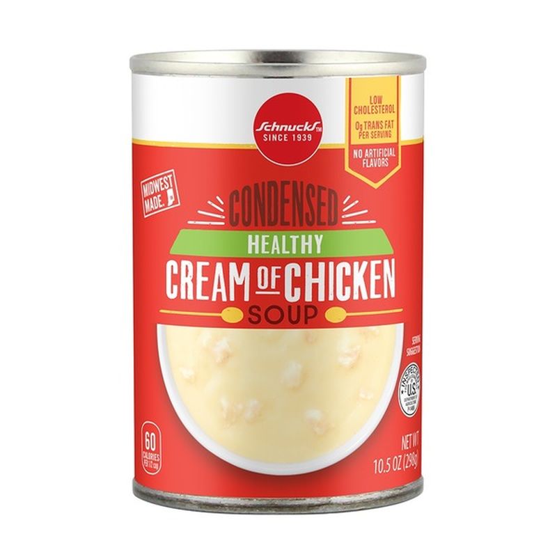 Schnucks Healthy Cream Of Chicken Condensed Soup