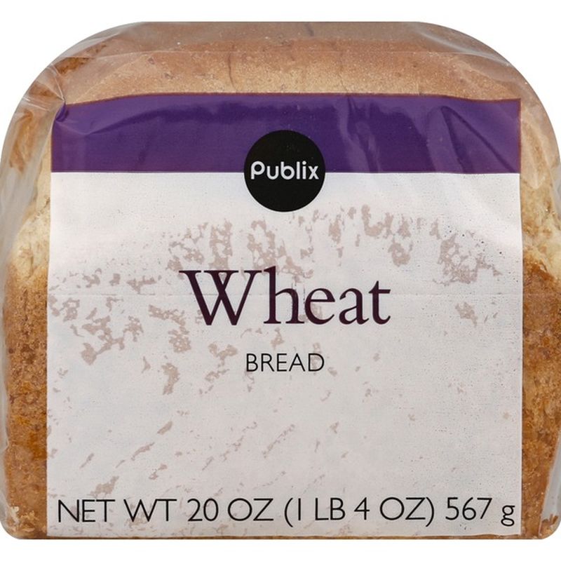 Publix Bread, Wheat (20 oz) Instacart