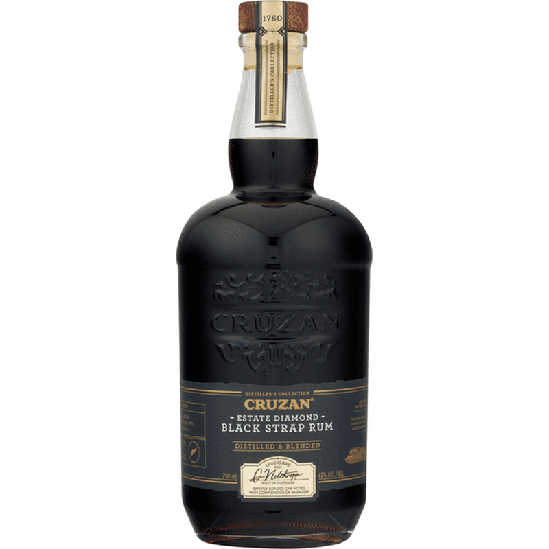 Cruzan Rum Black Strap Rum (750 ml) Instacart