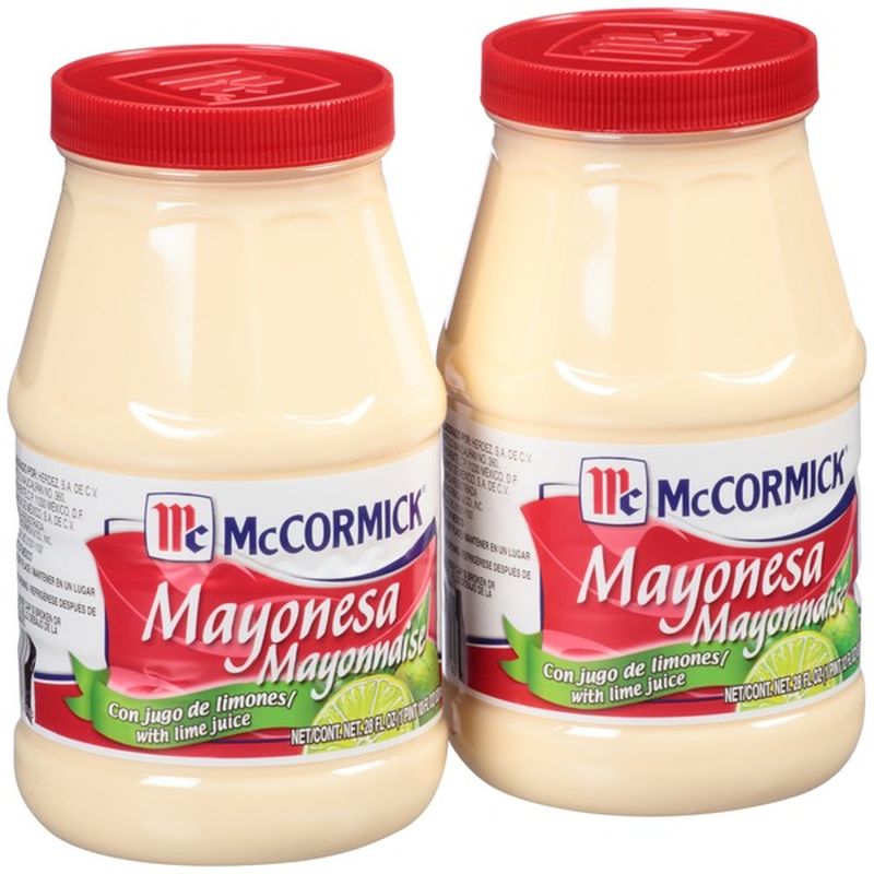 McCormick Mayonesa (Mayonnaise) With Lime Juice (Twin Pack)