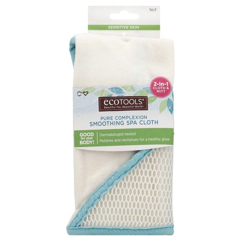 EcoTools Spa Cloth, Smoothing, Sensitive Skin (1 each) - Instacart