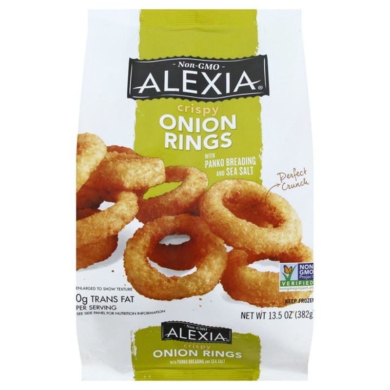 Alexia Onion Rings, With Panko Breading And Sea Salt, Crispy (13.5 Oz ...