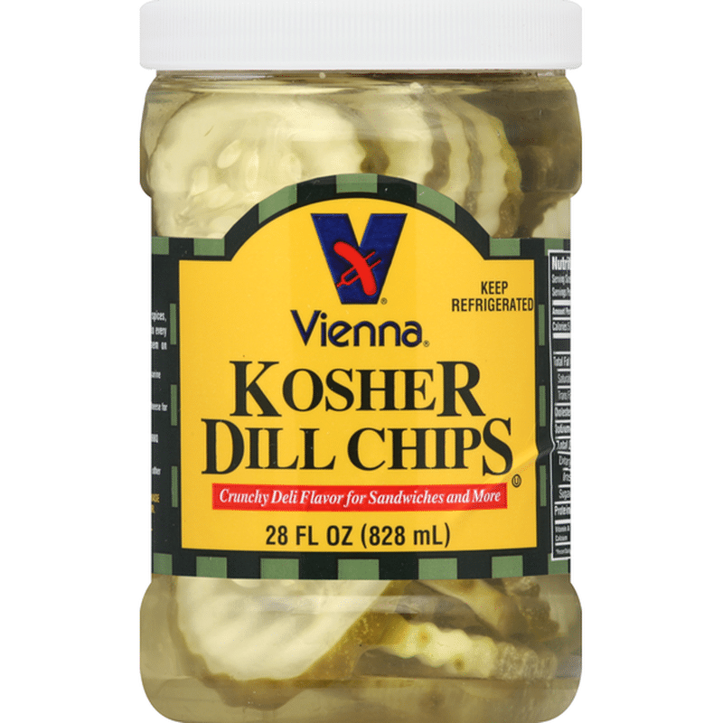 Vienna Dill Chips, Kosher (28 oz) Instacart